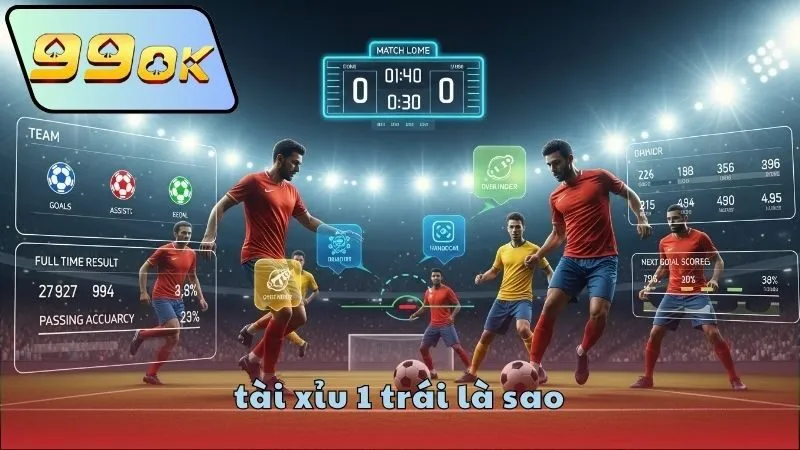 Cách tính kèo tài xỉu 1 trái